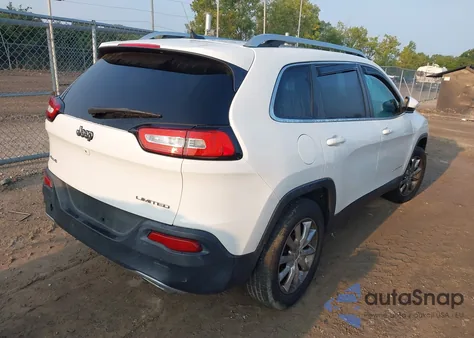 2015 Jeep Cherokee Limited from USA, damaged, VIN 1C4PJMDS8FW698670